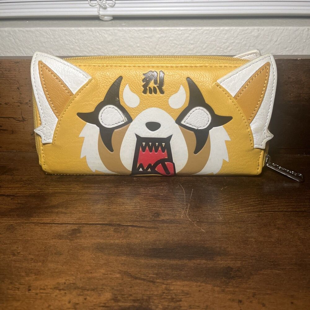 Loungefly Sanrio Aggretsuko Cosplay Zip Around Wallet